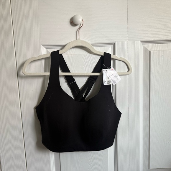 Black Women's Sports Bra - Picture 2 of 7